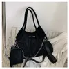 Stuff Sacks Popular diamond inlaid shoulder new style with large capacity autumn and winter Tote for cross-body women's bag