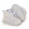 First Walkers Baby Sneakers Newborn Leather Basketball Crib Shoes Infant Sports Kids Fashion Boots Slippers Toddler Soft Sole