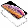 Przezroczysty wstrząsowy hybrydowy hybrydowy pancerz twardy telefon dla iPhone'a 14 13 12 11 Pro XS Max XR 8 7 Plus Samsung S22 S21 S20 Note20 Ultra A72 A52 A32 A12 S21FE Cover Cover Cover