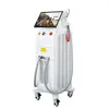 Kraftfull diodlaser 808nm Hårborttagningsmaskin 2 HANDLAR TRIPLE Våglängd Smärtfri Permanent Lazer Depilation Skin Care Beauty Spa Clinic Salon Equipment