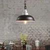 Lampy wiszące żelazne vintage retro światła opraw kawiarnia rrstaurant w stylu przemysłowym loft lampa wisząca lampa LED LED Home Lighting FixTureluminaire