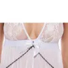 Lingerie Sexy longue robe de nuit soutien-gorge ouvert dentelle licou robe de nuit robe de nuit femmes vêtements de nuit robe de nuit