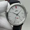 Orologio di lusso orologio da polso da uomo in acciaio inossidabile con zaffiro, calendario meccanico, abito minimalista, accumulo di energia WTM1
