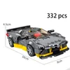 Blocs vitesse course sport véhiculea Technique Cara Supercar ensemble de construction Kit briques classique MOC modèle jouets pour enfants 230206