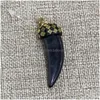 Charms Pepper Shape Resin Pendant Spike Charm Fashion Used For Diy Jewelry Making Necklace Bracelet Size 15X45Mm Drop Delivery Findi Dh2Gf