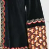 Этническая одежда Abaya Женщины мусульманскую вышивку повседневное макси -платье Dubai Kaftan Turkey Robe Arabic Plow