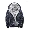 Heren Hoodies Top mannen Plus maat XL-8xl Winter Sweatshirt Dikke Zipper Hooded Mens vaste kleuren tops Brand
