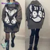 Men's Hoodies Sweatshirts Fall Winter Fleece Big Graffiti Print Men Women Casual Chito Hoodie Sweatshirts 020723H