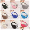 Cache-oreilles Hiver Chaud Unisexe Cache-Oreilles Tricotés Amovibles Femmes Hommes Réchauffeur Lavable Doux En Peluche Cache-oreilles 20220122 T2 Drop Delivery F Dhb98