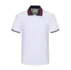 2024 Yeni Erkek Gömlek Klasik Mektup Baskı Yakel Polos Gömlek Tasarımcıları Lüks T Shirt