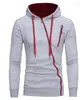Herren Hoodies Marke Männer Männlich Langarm Hoodie Features Reißverschluss Sweatshirt Herren Moletom Masculino Slim Trainingsanzug