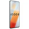 Téléphone portable d'origine Vivo IQOO 8 5G intelligent 8 Go de RAM 128 Go de ROM Snapdragon 888 Octa Core 48.0MP NFC Android 6,56 pouces AMOLED plein écran empreinte digitale ID visage réveil téléphone portable