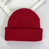 Berets moda unisex mankiet cap kobiet mężczyzn Mężczyznę worek w lupgy proste puste zimowe ciepłe bawełniane czapki za