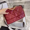 10A CC Bolso para mujer 19 Jumbo Classic Flap Designer Crossbody Bolsos Piel de cordero Cuero genuino Mujeres Gran capacidad Totes acolchados Big Pochette Monederos Famoso lujo Handb