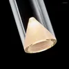 Pendant Lamps Crystal Pendent Lamp El Restaurant Bar Living Room Bedside Hanging Home Decoration Luxury Glass LED Droplight