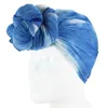 Foulards Femme Écharpe Mode Noeud Chapeau Casquette Tie-dye Multifonction Turban Imprimé