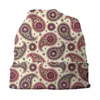 Berretti Bohemian Style Bandana Paisley Pattern Bonnet Cappelli Hip Hop Cappello lavorato a maglia per donna Uomo Inverno Warm Skullies Berretti Berretti