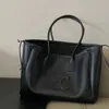 Sac fourre-tout à cordon de luxe de grande capacité, sac à bandoulière en cuir souple