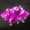 オープンボトムピュアアルミニウムヒートシールバキュームパック5ml 5x7cmトラベルマイラーホイルバッグキャップフェイスクリーム化粧品サンプルバッグ