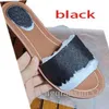 Beach slippers Flat Summer Lazy Designer Cartoon Big Head flops leather Slides Hotel Bath letter Embroider women shoes Lady sexy Sandals Large size 35-42 with box