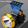 Headlamps Headlamp Ultra Bright Power Bank LED Headlight Fishing Camping Powerful USB Rechargeable Outdoor Glare Headlights Miner's Lamp