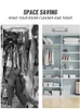 Badrumshyllor Joybos Justerbar förvaring för kök Waterproof Closet Organizer Ingen stansgarderobsorganisatörer Tillbehör 230207