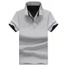 Men's Polos SummerMen's Polo Shirt For Men Desiger Clothes Turn-over Collar Fashion Casual Business