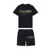 22SS Summer Trapstar Man T Shirts Designers Kl￤der Mens Women Short Tracksuit Tees eller Shorts Sport T-Shirt High Street Hip Hop 5 Trapstar 7xrx