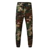 Pantaloni da uomo Pantaloni della tuta Camouflage casual Elastico a vita media con tasche da jogging Pantaloni da uomo