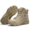 Сапоги осенние зимние военные ботинки на открытом воздухе мужские походные ботинки мужчина специальная пустынная пустынная тактическая боевая боевые ботиль