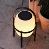 야외 안뜰 방수 빌라 정원 가정용 테이블 장식 휴대용 대기 태양열 램프 G-2923