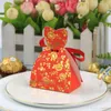 Gift Wrap Wedding Favor Candy Box Bride & Groom Dress Tuxedo Party With Ribbon Gifts Bag Souvenirs DIY Favours Paper Supplies