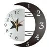 Wall Clocks Fashion Creative Moon Clock Decorative Modern Design Home Decor For Living Room/Kid Room Duvar Saati Reloj Pared Despertado