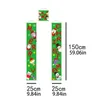 Kerstdecoraties Merry Door Hangende schilderdecoratie Banner voor thuisornamenten