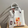 Borsa tote Borsa a tracolla Borsa a mano Borse per la spesa di grande capacità Verniciatura a spruzzo Coniglio Lettere di moda Donne Pochette ascellari Gancio Hardware con portamonete