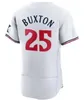 2023 Özel S-4XL 25 Byron Buxton Jersey Carlos Correa Luis Arraez Jose Miranda Jorge Polanco Max Kepler Royce Lewis Jhoan Duran Joe Ryan Joey Gallo Beyzbol Formaları