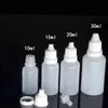 5ml/10ml/15ml/20ml空のプラスチックスクイーズ可能なドロッパーボトルアイリピッドドロッパー補充可能なボトル