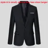 Мужские костюмы Blazers Slim Fit For Men Business Formal Pail Wedding Jackets Мужская модная пиджак куртка S5XL 230207