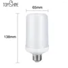 E27/E26 LED VLAMBELST BULB VUURLAMP FLICTERING LICHT Dynamisch effect Creatieve decoratieve sfeer