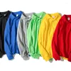 Polos pour hommes Chemise de sport à manches longues pour hommes Couleur unie Col rabattu Culture T-Shirt Bouton Casual Tops IK88