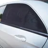 Pare-soleil de voiture, 2 pièces, rideau de protection UV, couverture de fenêtre latérale, visière en maille, isolation, Films anti-moustiques