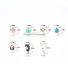 Charms 20Pcs/Lot Cartoon Animal Cat Enamel For Jewelry Making Cute Drop Earrings Pendants Necklaces Diy Keychain Crafts Supplies Del Dh4Tl