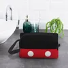 Cosmetic Bags Custom Cartoon Mouse Dots Toiletry Bag For Women Animated Makeup Organizer Lady Beauty Storage Dopp Kit Case