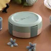 Наборы наборов посуды из нержавеющей стали для детской микроволновая печь круглый макарон Crown Cartoon Kids Picnic Bento Thermal Storage