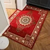 Tapis Style européen exquis Jacquard porte tapis ménage chambre tapis d'entrée sol