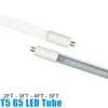 T5 LED-rörlampa Ljus G5 LED-rör med dubbla änden Powered Ballast Bypass Replacement för Floescent Tubes Garage Warehouse Factory Shop Oemled