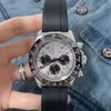 Süper U1 Üst kaliteli Constantmover 116519 Kozmometre Meteorite Siyah Dial ve Lubber Band Cerachrom ile Takometre 40mm3109