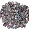 Charm-Armbänder Noosa Snap Button Schmuck Großhandel Lot Fit Armband Armreifen Halsketten 18 mm Metall Strass Ingwer Knöpfe Drop Deli Dhwog