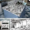 Wallpapers Kitchen Wall Stickers Marble Self Adhesive Wallpaper DIY Heatproof Waterproof Contact Continuous Wallcovering Decor