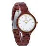 Montres-bracelets de haute qualité mode dames femmes montre de luxe Bracelet en bois de zèbre montre-bracelet en bois belle conception montres-bracelets